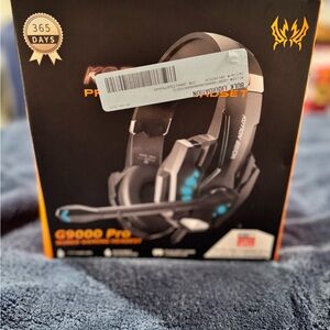 G9000 Pro Gaming Headset - Black and Blue